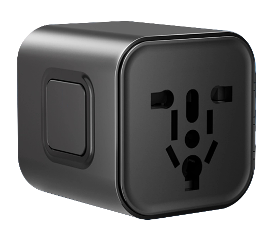 Convenient and Lightweight Universal 4-in-1 Power Adapter Supports US Europe UK Australian Sockets 270g
