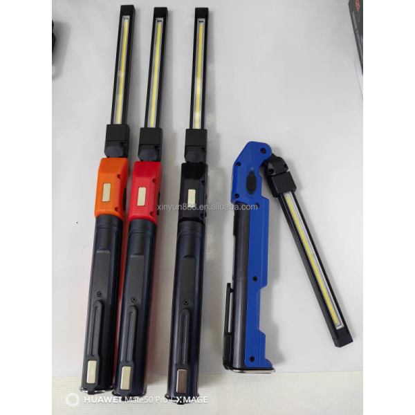 2026 Strong Light COB Charging Work Lamp Foldable Multi-function Portable Emergency Car Repair Work Inspection Lamp
