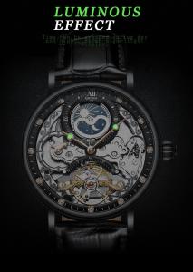 Buy cheap Elegant Appearance Tourbillon Mechanical Watch Moon Phase Mechanical Wrist Watch product
