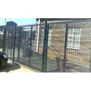 Buy cheap Powder Spray 4mm wire diameter ClearVu 358 mesh fence product