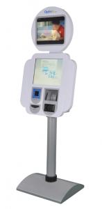 Buy cheap Free Standing Kiosk for Ticketing / Card Printing, Tel / Transport Card Recharging product
