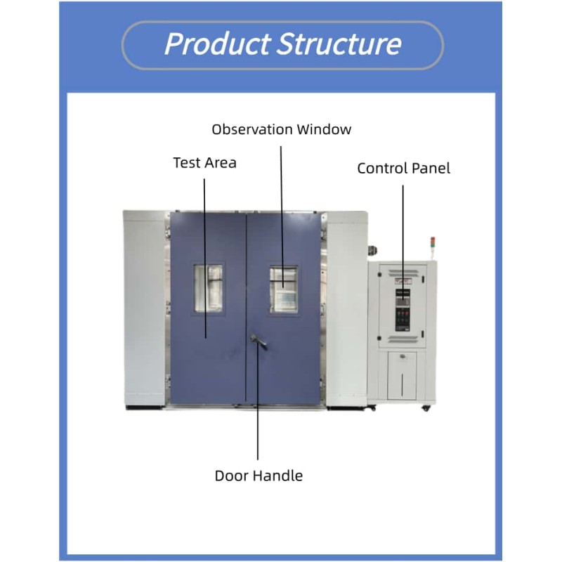 Large-Scale Laboratory High-Temperature Aging Test Chamber High-Temperature Environmental Aging Durability Testing Equipment