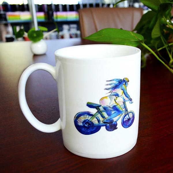 Innovative customized gifts color changing sublimation mugs , heat sensitive mug personalised