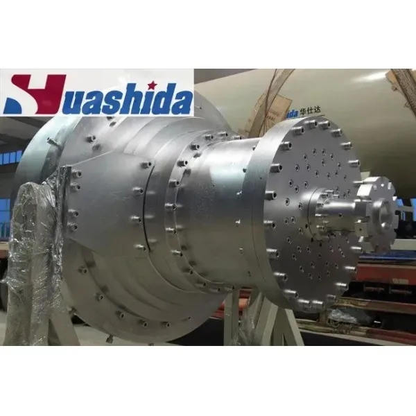 High Output HDPE Jacket Pipe Making Line with Vacuum Calibration and Single-Screw Extruder