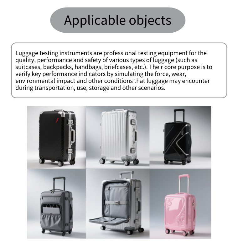 Luggage Roller Type Walking Testing Machine for Wheels, Axles, Brackets, Telescopic Handles and Overall Quality Test