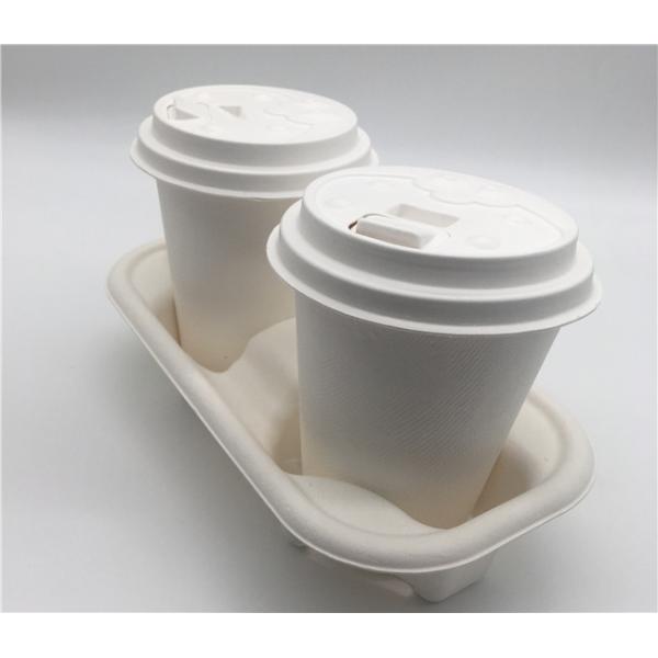 Waterproof Biodegradable Dia 21.8cm 2 Cups Holder