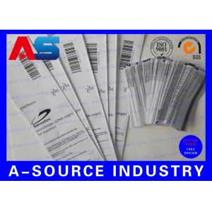CMYK Medication Flypaper Description Paper Custom Leaflet Printing 135mm Width