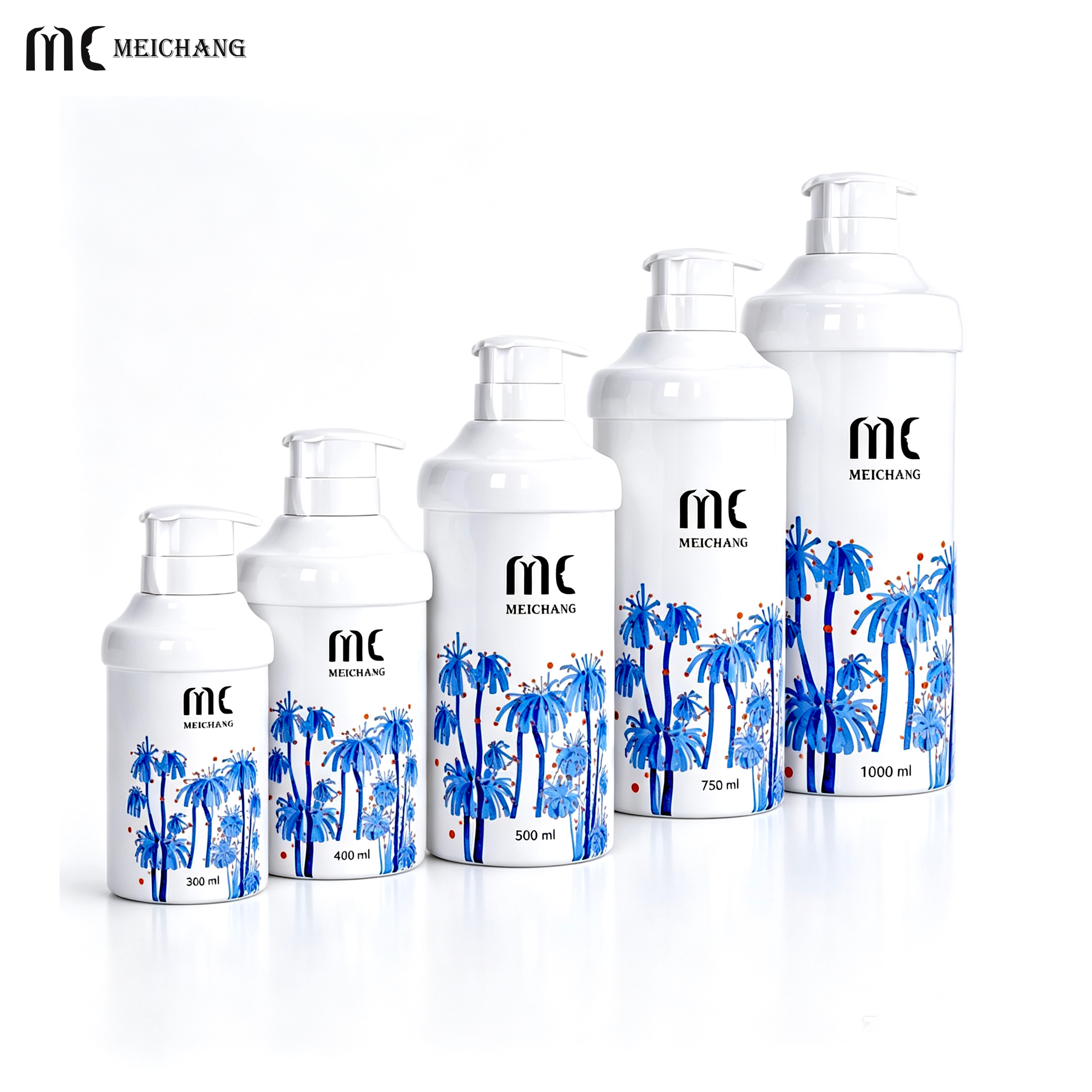 300-1000ml Large Capacity PP Airless Lotion Pump Bottle for High Viscosity Shampoo & Maternity Care Packaging(MC-200)