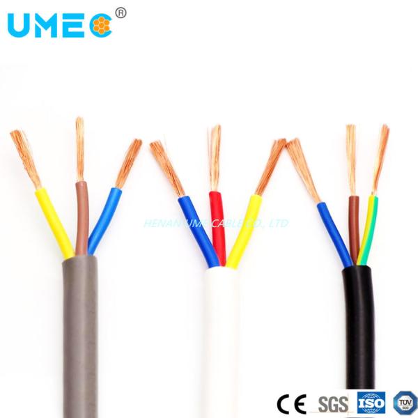 Round Wire H05vvf Flexible Building Wire PVC Cable Third Party Inspection Accepted