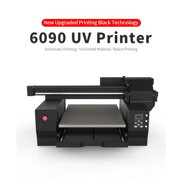 KECAI 6090 UV Flatbed Printer A1 Size Multi-Color UV Printer for Acrylic Glass Wood Phone Case Logo Printing