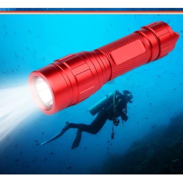 10 Watt High Power Led Flashlight Torch Light Aluminium Alloy Tactical Mini Bright Diving