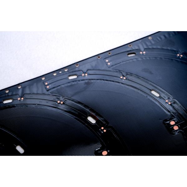 High Quality Bendable FPC Flexible Printed Circuit Boards Manufactured with Polyimide Base Material:curved plate