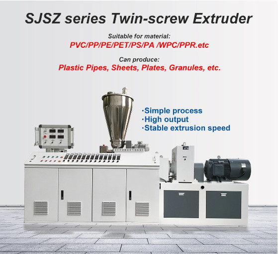 Plastic PVC Electric Threading Pipe Making Machine / Extrusion Line / Production Line