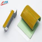 1mmT High Quality And High Conductivity 3w Green Thermal Silicone Sticky