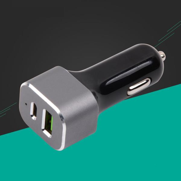QC3.0+2.4A Dual USB fast car charger