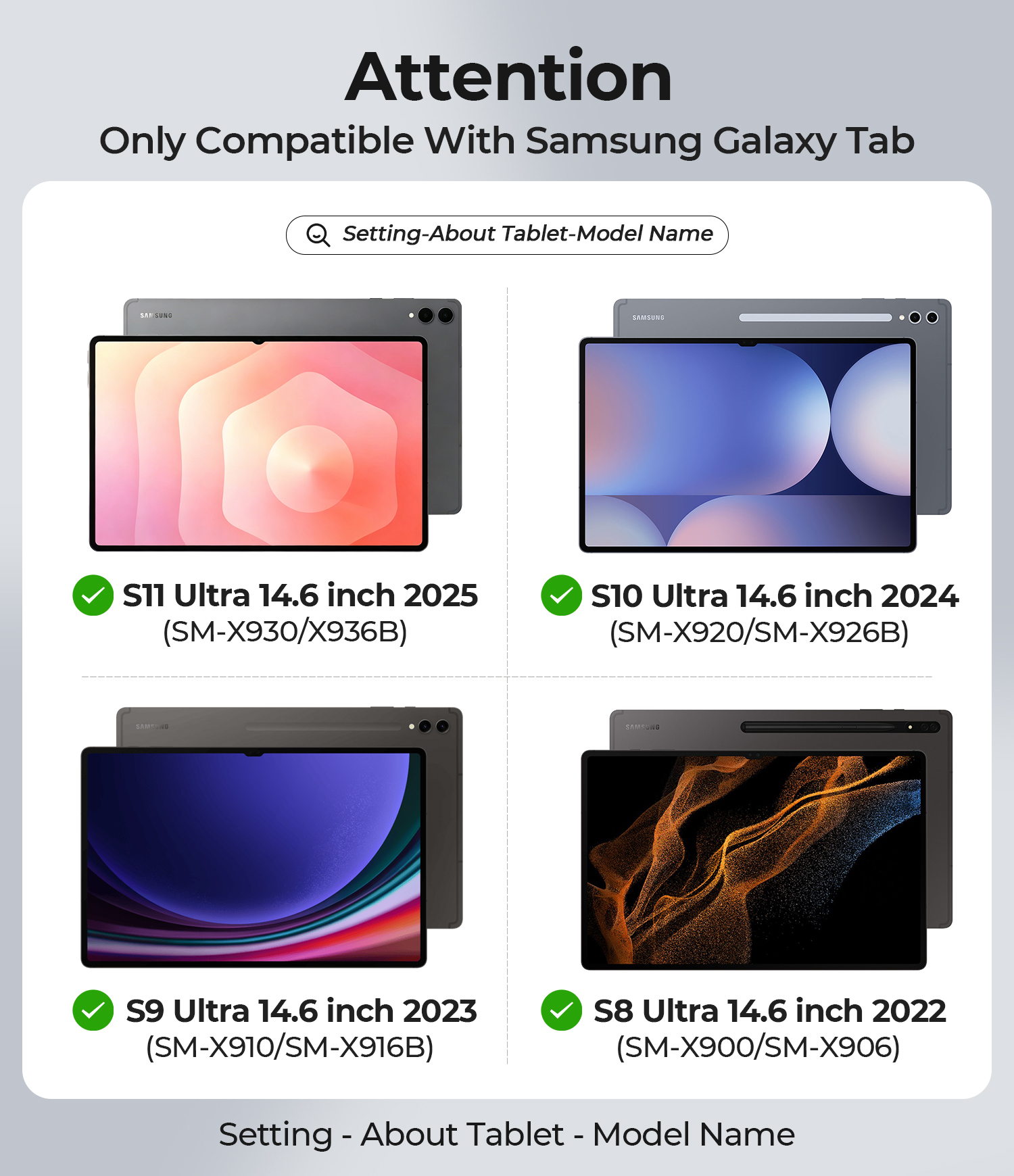 86 Keys Magnetic Smart Keyboard with Strong Magnetic Backplate & Precision Trackpad for Galaxy Tab S12 Ultra 14.6 Inch