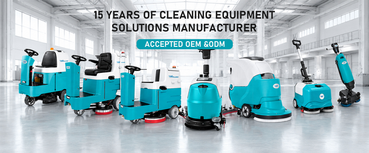 High Efficiency Professional Mini Floor Scrubber Tile Marble Mop Automatic Hand Held Floor Cleaning Machine