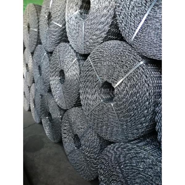 Six Lines Pipeline Reinforced Welded Wire Mesh Anti Rust For Oil And Gas