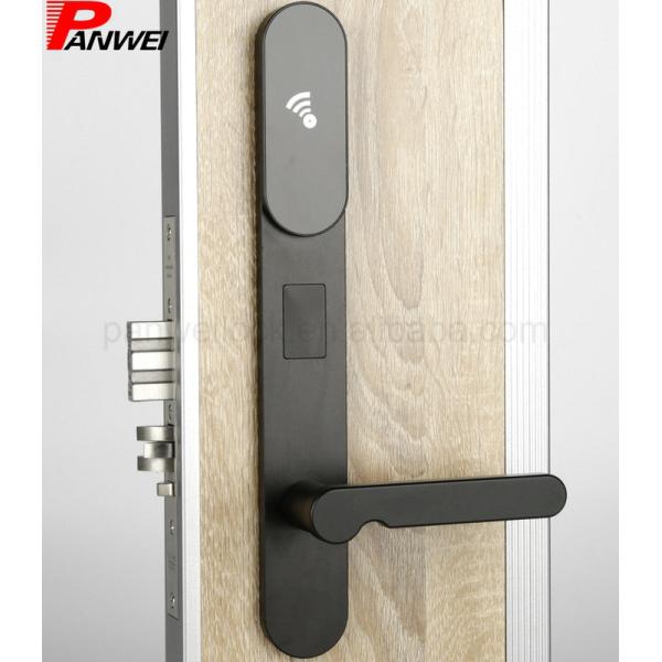 Security Smart Card Hotel Door Lock , Keyless Card Entry Door Locks