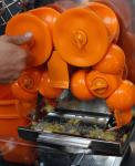 Professional Electric Commercial Orange Juicers / Cold Pressed Juicer Machine