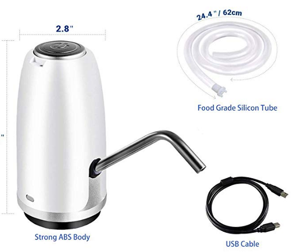 CE Certificate Automatic Bottled Water Pump With Food Grade ABS Material