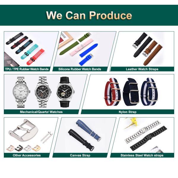 Tire-tread Silicone Watch Strap · 18mm~24mm | Logo Customization Available - Made In China By SHX