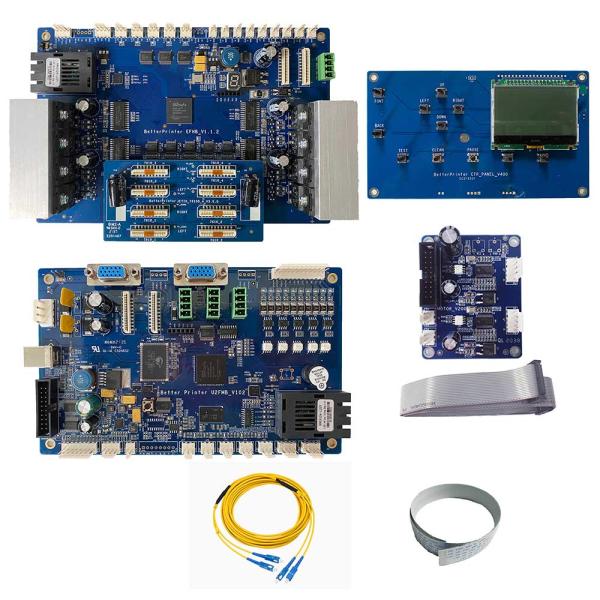 Direct Injection Printer USB2.0 Inkjet Board Kit 7610 For White Ink Pyrography Printer