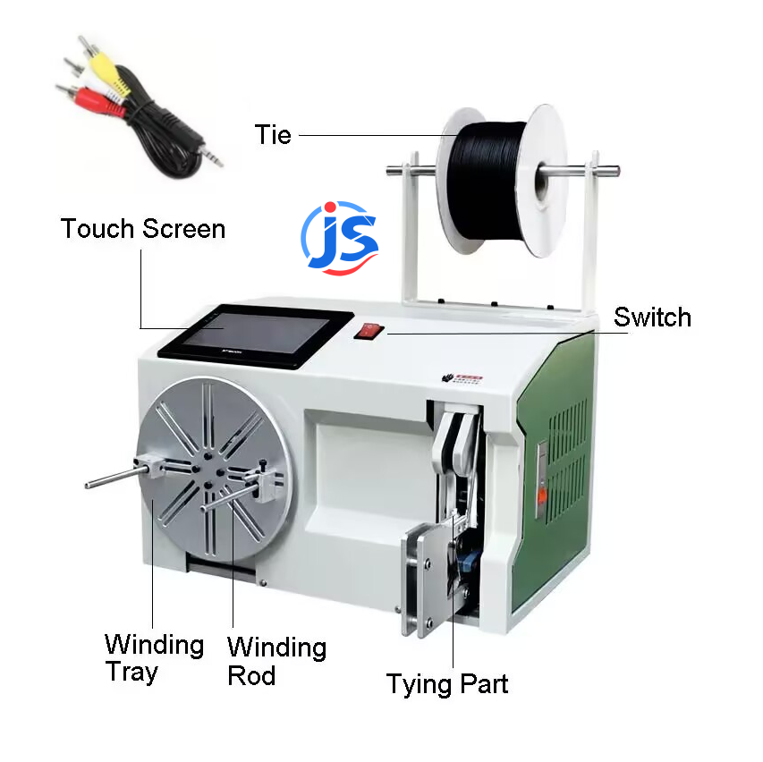 Buy cheap Continuous Cable Taping Machine Round Automatic Wire Tying Machine product