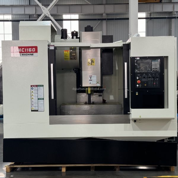 Compact Structure VMC855 CNC Machine Center Roller Linear Guide Stable Metal Processing Milling System
