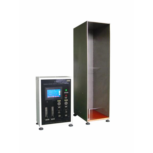 Cable Flame Test of Vertical Combustion Testing Equipment Of Standard IEC60332-1