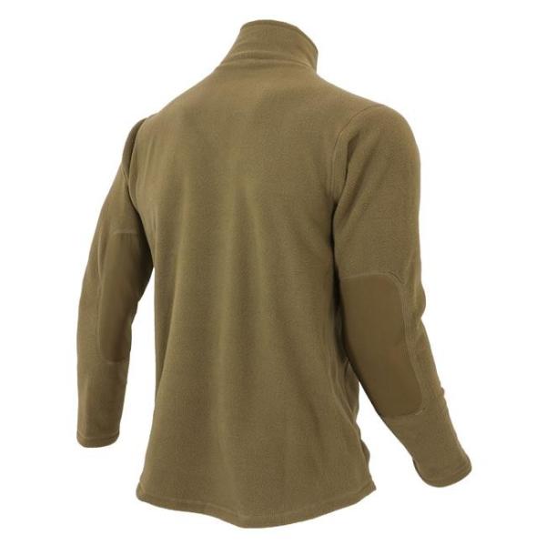 Polyester Soft Shell Mens Tactical Fleece Jacket Windproof Waterproof
