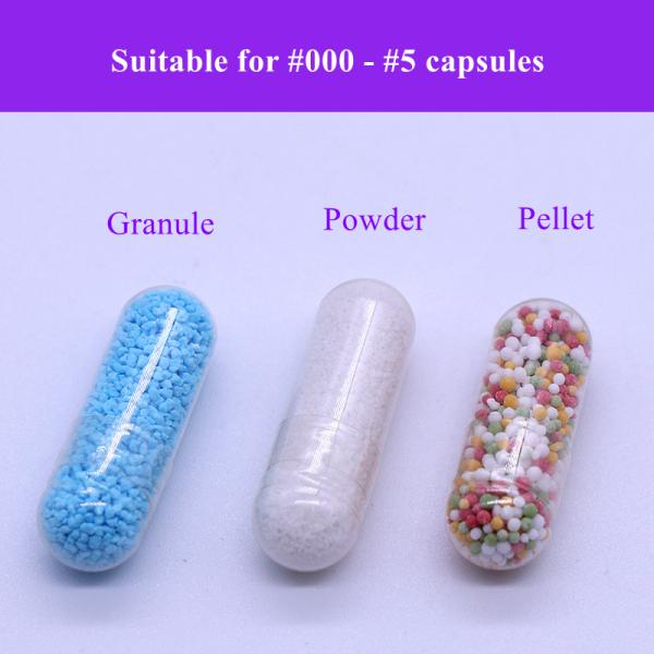 Automatic Hard Gelatin Encapsulation Machine 3KW For Granule Powder Pellet