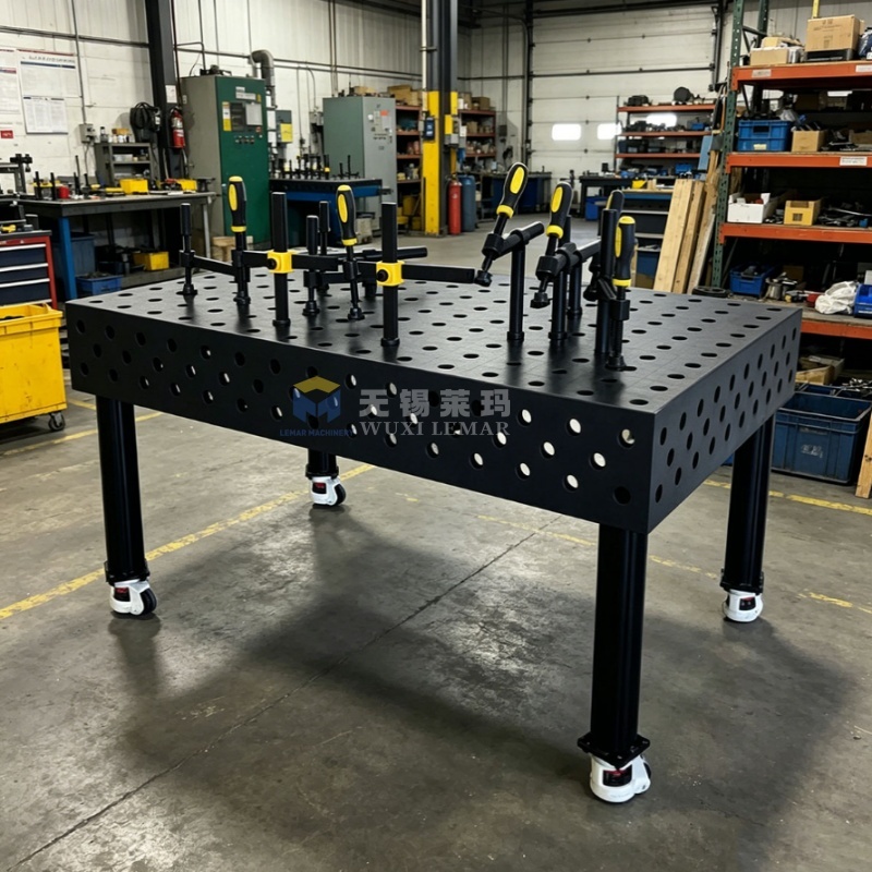 100x100 Standard Grid D28 Construction Machinery Welding Table