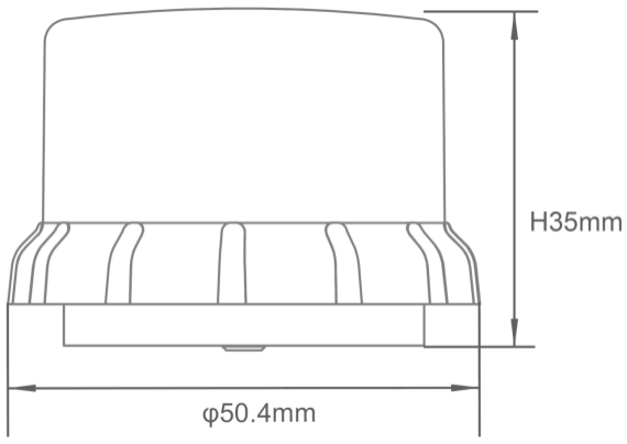 JL-712A1H Light Controller dimensions and size specifications