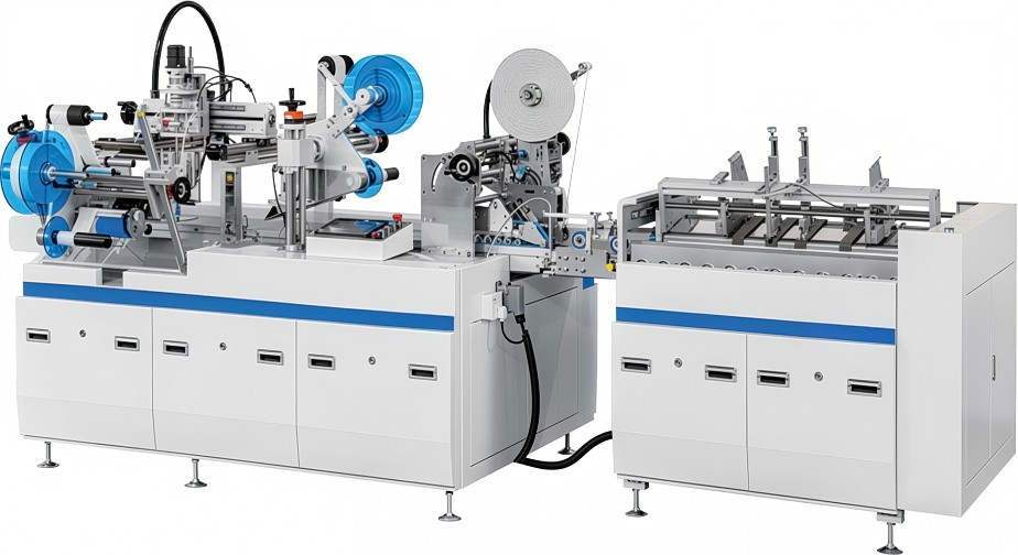 LY-600SFT-3 Multi-Function Double-Sided Tape Application Machine Self-Adhesive Double Sided Tape Courier Bag Glue Strip Release Liner Peeling Express