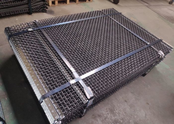Buy cheap Perforated Crimped Mine Vibrating Screen Mesh product
