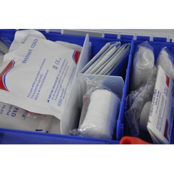 FDA Firstar Basic Handy Office First Aid Kit In Plastic Box For Minor Injury Treatment