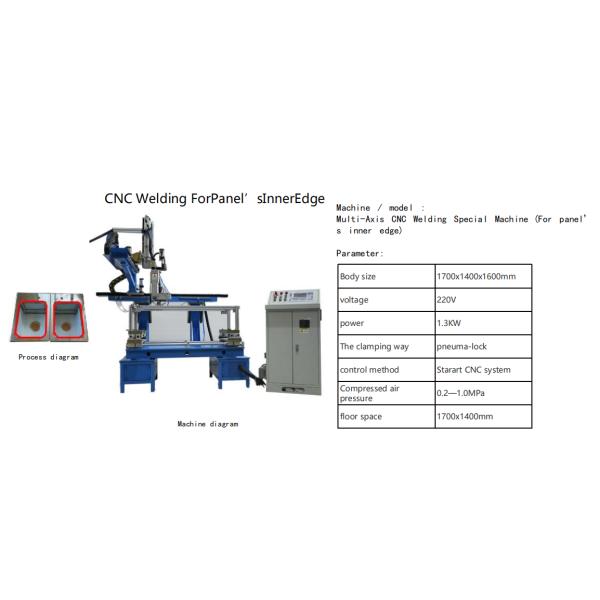 Powerful Multi-Axis CNC Internal Edge Welding Special Machine For Complex Welding Tasks