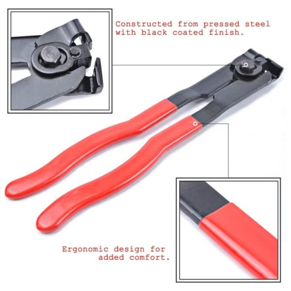 CV Joint Boot Crimping Tools Set Drive Shaft 2pcs Ear Type Auto CV Boot Clamp Pliers
