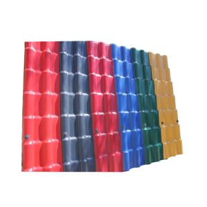 Buy cheap 3.0mm Waterproof Performance Corrugated Pvc Plastic Synthetic Resin Building Roof Tiles product