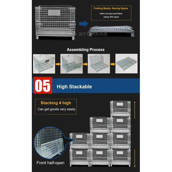 High quality warehouse wire partitions & security cages for sale