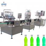 Glass Bottle Carbonated Beverage Filling Machine 1000 Bph Filling Speed