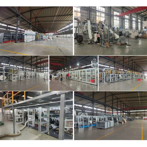 High Quality Full Servo Baby Diaper Manufacturing Machine Automatic Operation