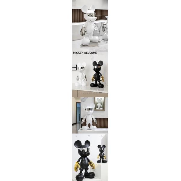 Modern Ceramic Decor featuring Cyberpunk Mickey Mouse for Multi-Functional Space
