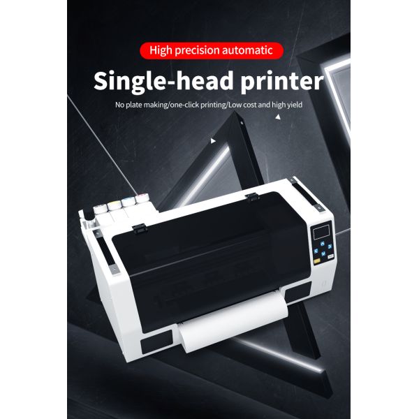 Full-Automatic DTF Printer with Multi Color Printing and 30cm Printing Width for Digital T-Shirt Printing