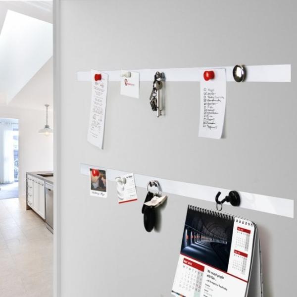 SGS Custom Flexible Magnetic Tape Strips With Adhesive High Density