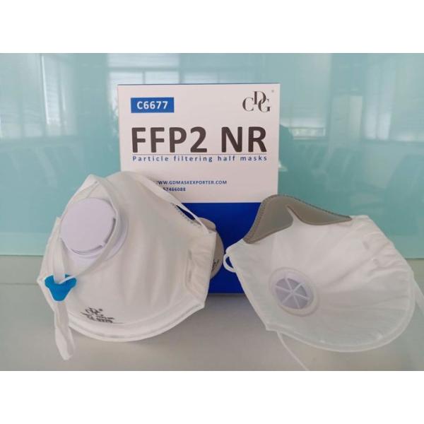 CE No Stimulation Intact Shape FFP2 Cup Head Mounted Mask