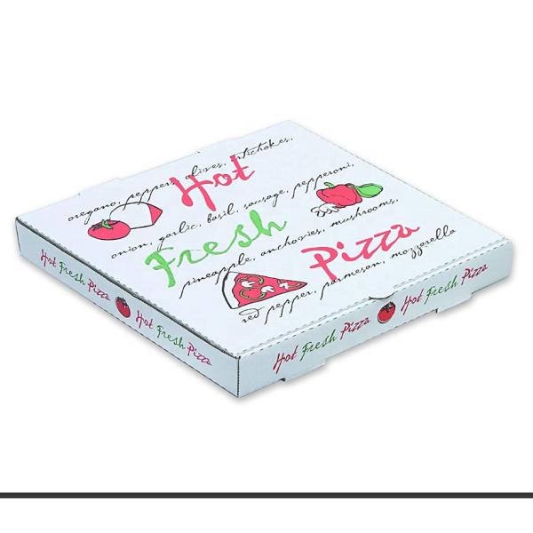 Custom Pizza Box Packaging Corrugated Paper Materials