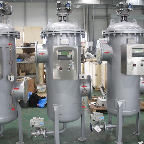 Automatic Brush Water Strainer Filter / Industrial Water Treatment Systems ODM