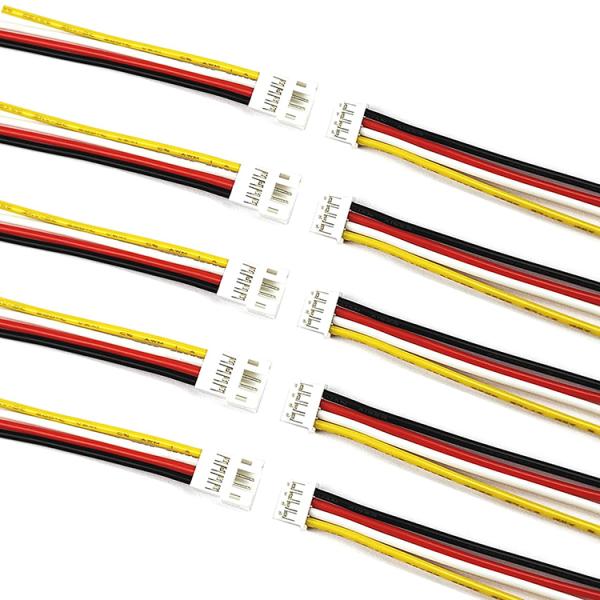 Mini JST PH 2.0 4 Pin Male Female Micro Connector Plug Wire Cable for LED Light Robot